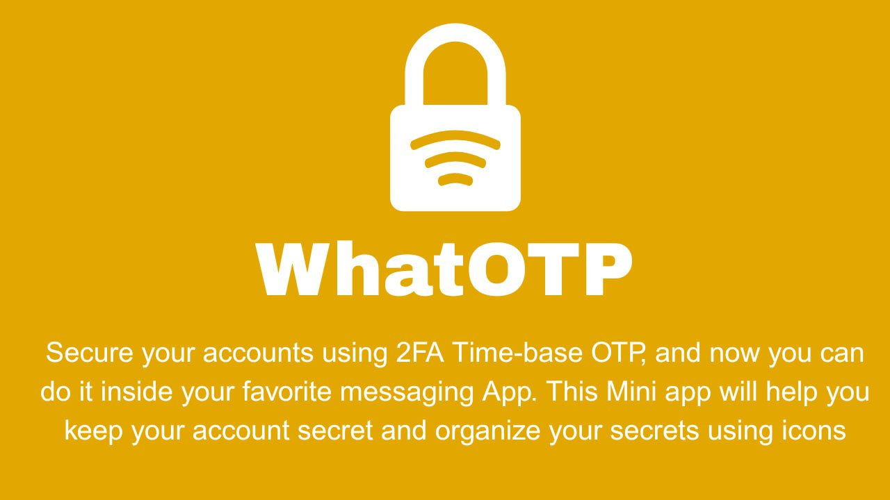 @what_otp_bot thumbnail